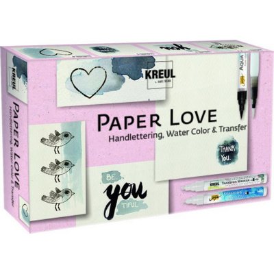 Kit créatif 'PaperLove', 6 pièces