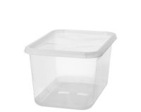 SmartStore Boîte de rangement BASIC M, 25 L, transparent