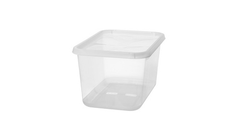 SmartStore Boîte de rangement BASIC M, 25 L, transparent