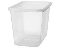 SmartStore Boîte de rangement BASIC XL, 60 L, transparent