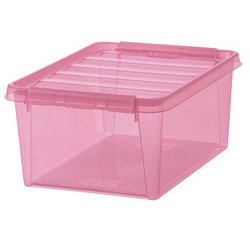 Boîte de rangement COLOUR 14 L, 14 litres, rose