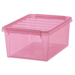 Boîte de rangement COLOUR 15, 14 litres, rose