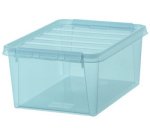 Boîte de rangement COLOUR 14 L, aigue-marine