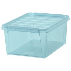 Boîte de rangement COLOUR 14 L, aigue-marine