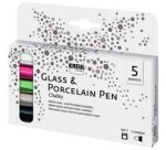 Marqueur Glass & Porcelain Pen Chalky, set de 5