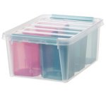 Boîte de rangement COLOUR 14 L, avec insert