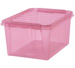 Boîte de rangement COLOUR 31 L, 31 litres, rose