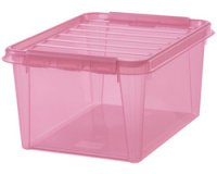 Boîte de rangement COLOUR 31 L, 31 litres, rose