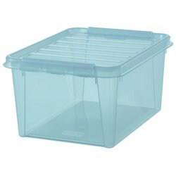 Boîte de rangement COLOUR 31, 32 litres, aigue