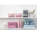 Boîte de rangement COLOUR 31 L, 31 litres, rose