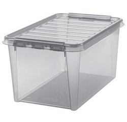 Boîte de rangement COLOUR 45, 47 litres, gris