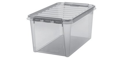 Boîte de rangement COLOUR 46 L, 46 litres, gris