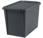 Boîte de rangement RECYCLED 45, 47 litres, taupe