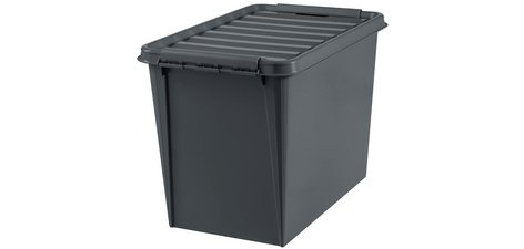 RECYCLED Storage Box 70, 70 liters, taupe
