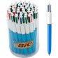 BIC Stylo à bille 4Colours Original, présentoir de comptoir