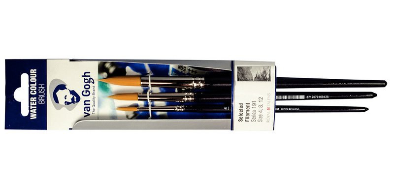 ROYAL TALENS van Gogh Pinceau aquarelle 191, N. 4 / 8 / 12