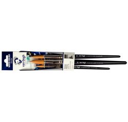 Van Gogh set de pinceau aquarelle 191 grand, set de 3 pinceaux