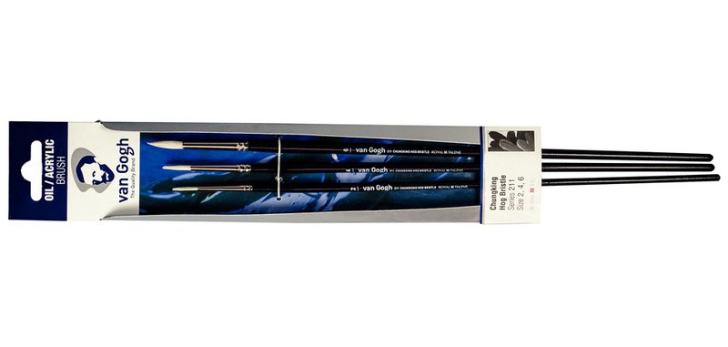 ROYAL TALENS van Gogh Pinceau huile/acrylique 211, N. 2/4/6