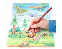 Crayon de couleurs triangulaire Noris colour, 144