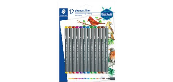 Pigmentstift Design Journey - blister van 12 stuks