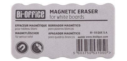 Magnetic whiteboard eraser