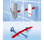 Powerstrips Crochet adhésif SMALL, métal, rectangulaire