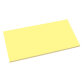 Carte de présentation Static Notes, statique, jaune