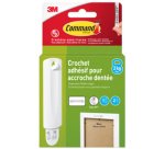 3M  Crochet pour accroche de tableau dentée, blanc