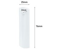 3M  Crochet pour accroche de tableau dentée, blanc