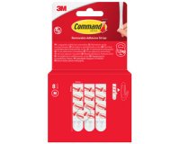 3M  Paquet de recharge languettes adhésives, blanc