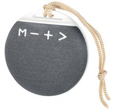 Haut-parleur bluetooth V4.2, dragonne, blanc/gris