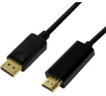 Câble de connexion DisplayPort 1.2-HDMI 1.4, 1,0 m