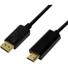 Câble de connexion DisplayPort 1.2-HDMI 1.4, 5,0 m