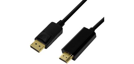Câble de connexion DisplayPort 1.2-HDMI 1.4, 1,0 m