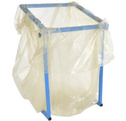 Sac à soufflet, translucide, 1.000 litres