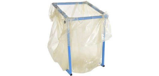Sac à soufflet, translucide, 1.000 litres