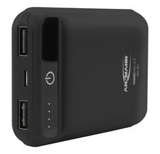 Externe mobiele batterij Power Bank 10.8 mini zwart