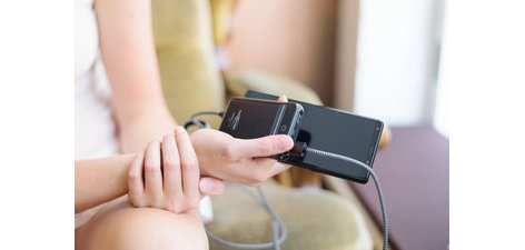 Batterie externe mobile Powerbank 10.8 mini, noir