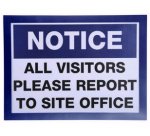 Pochette d'affichage magnétique A4 - Bleu