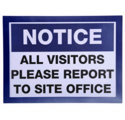 Pochette d'affichage magnétique A4 - Bleu