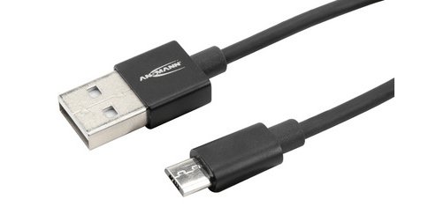 Câble de données & de charge, USB-A - Micro USB-B