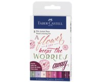 FABER-CASTELL Feutre PITT artist pen, étui de 8