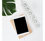 Multiprise, 6 prises, sans interrupteur