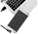 Câble USB 2.0, USB-A - Micro USB, 0,3 m