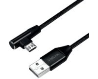 Câble USB 2.0, USB-A - Micro USB, 1,0 m, noir