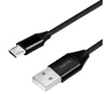 Câble USB 2.0, USB-A - Micro USB, 0,3 m