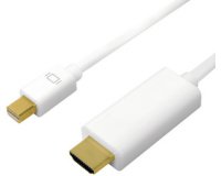 Câble Mini DisplayPort - HDMI, 4K, 5,0 m, blanc