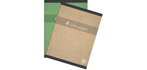 CONQUERANT SEPT Cahier 'Recyclé', 240 x 320 mm, séyès