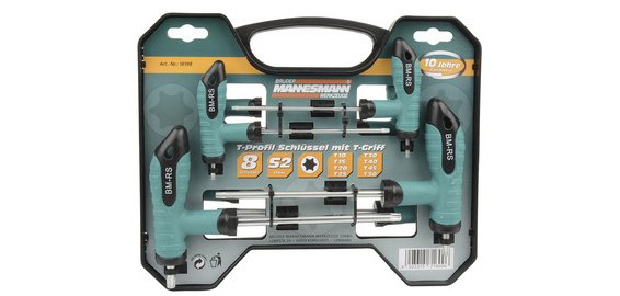 BRÜDER MANNESMANN Kit de clés Allen, 8 pièces