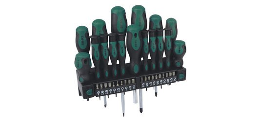 BRÜDER MANNESMANN Kit de tournevis, 37 pièces